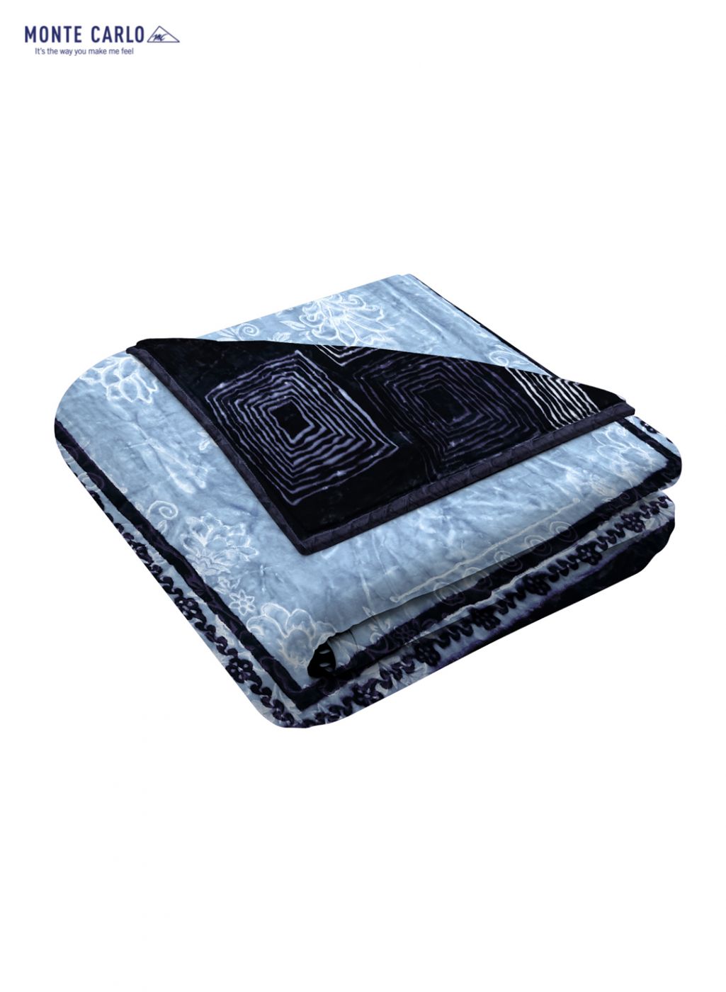 Printed Mink Double Blanket for Heavy Winter -2 Ply