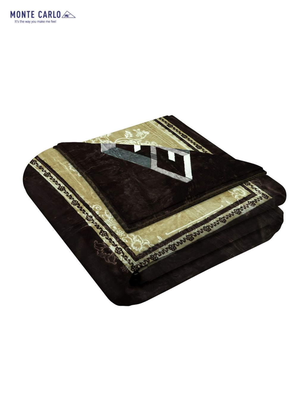 Printed Mink Double Blanket for Heavy Winter -2 Ply