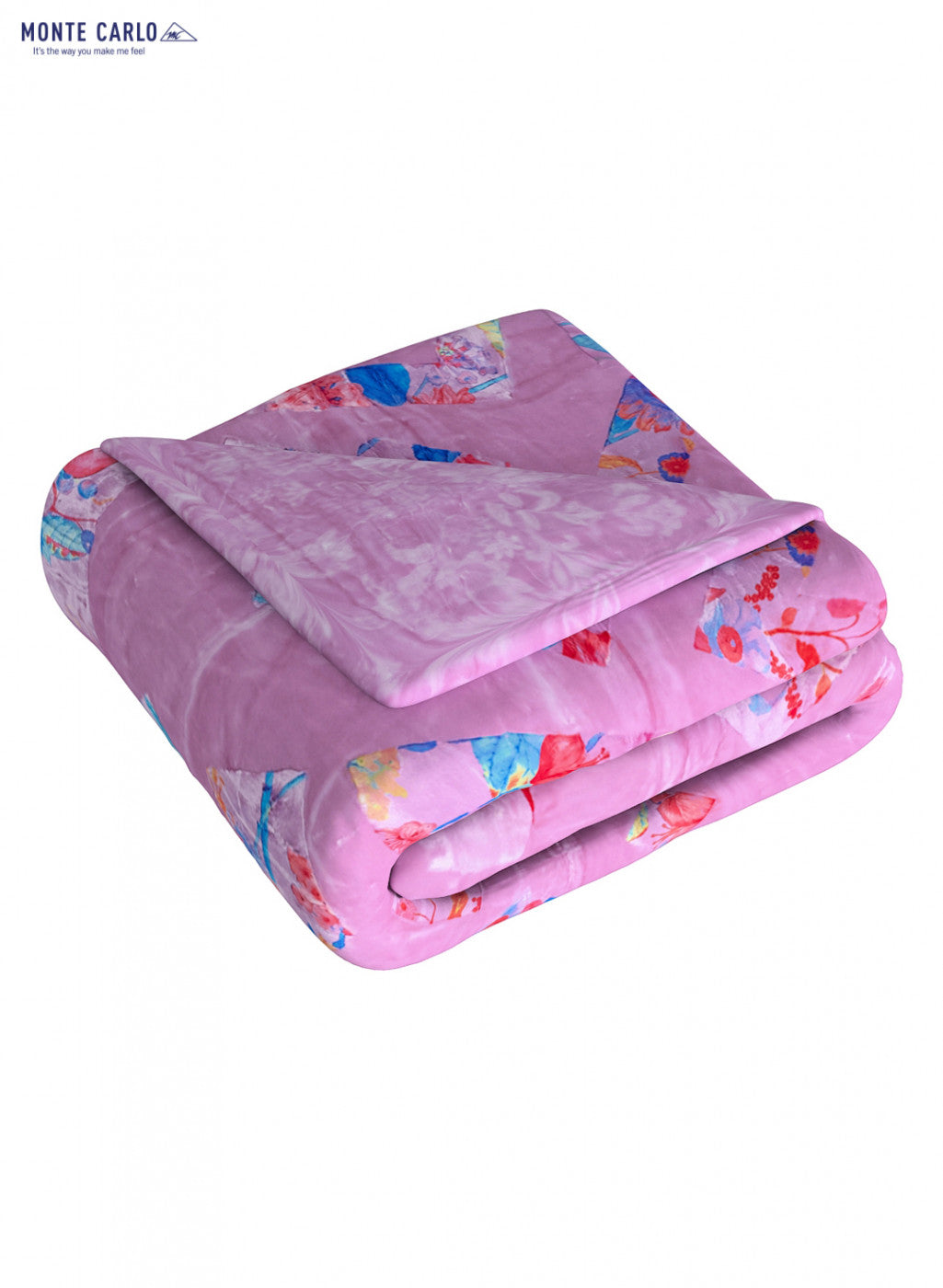 Printed Mink Double Blanket for Heavy Winter -2 Ply