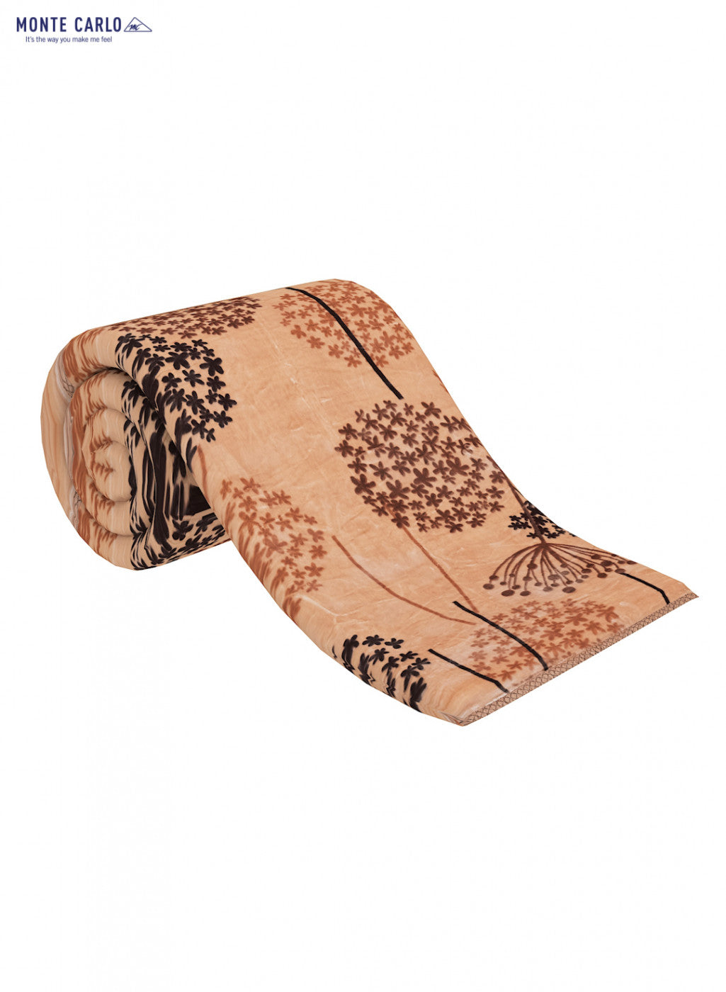 Printed Mink Double Blanket for Heavy Winter -2 Ply