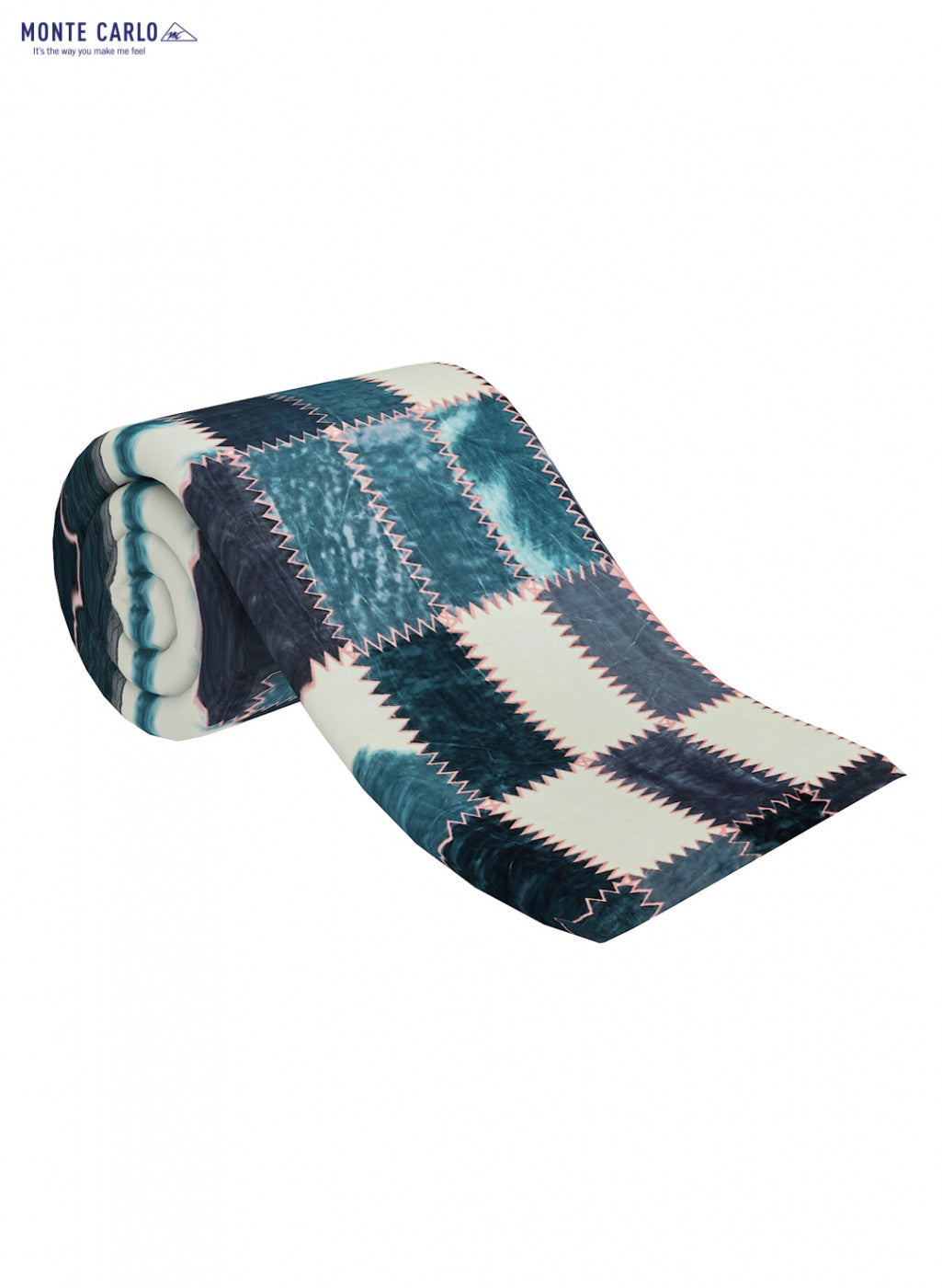 Printed Mink Single Blanket for Mild Winter -2 Ply