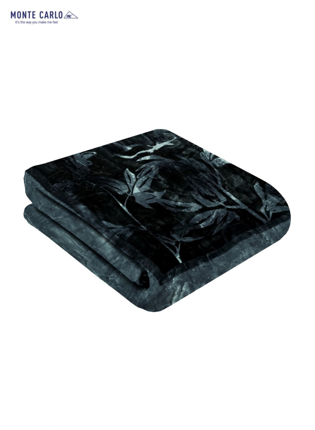 Printed Mink Single Blanket for Mild Winter - 2 Ply