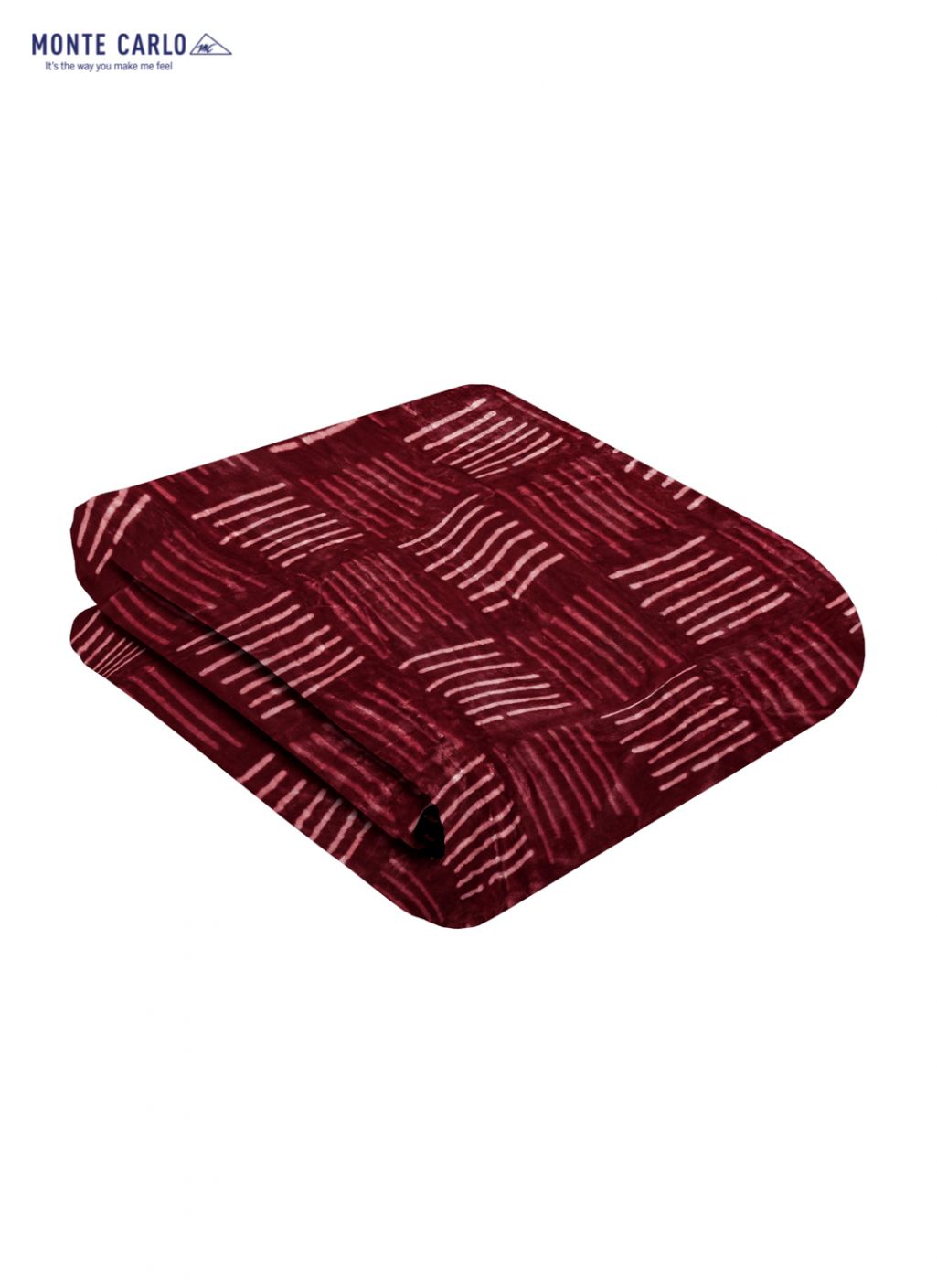 Printed Mink Single Blanket for Mild Winter - 2 Ply