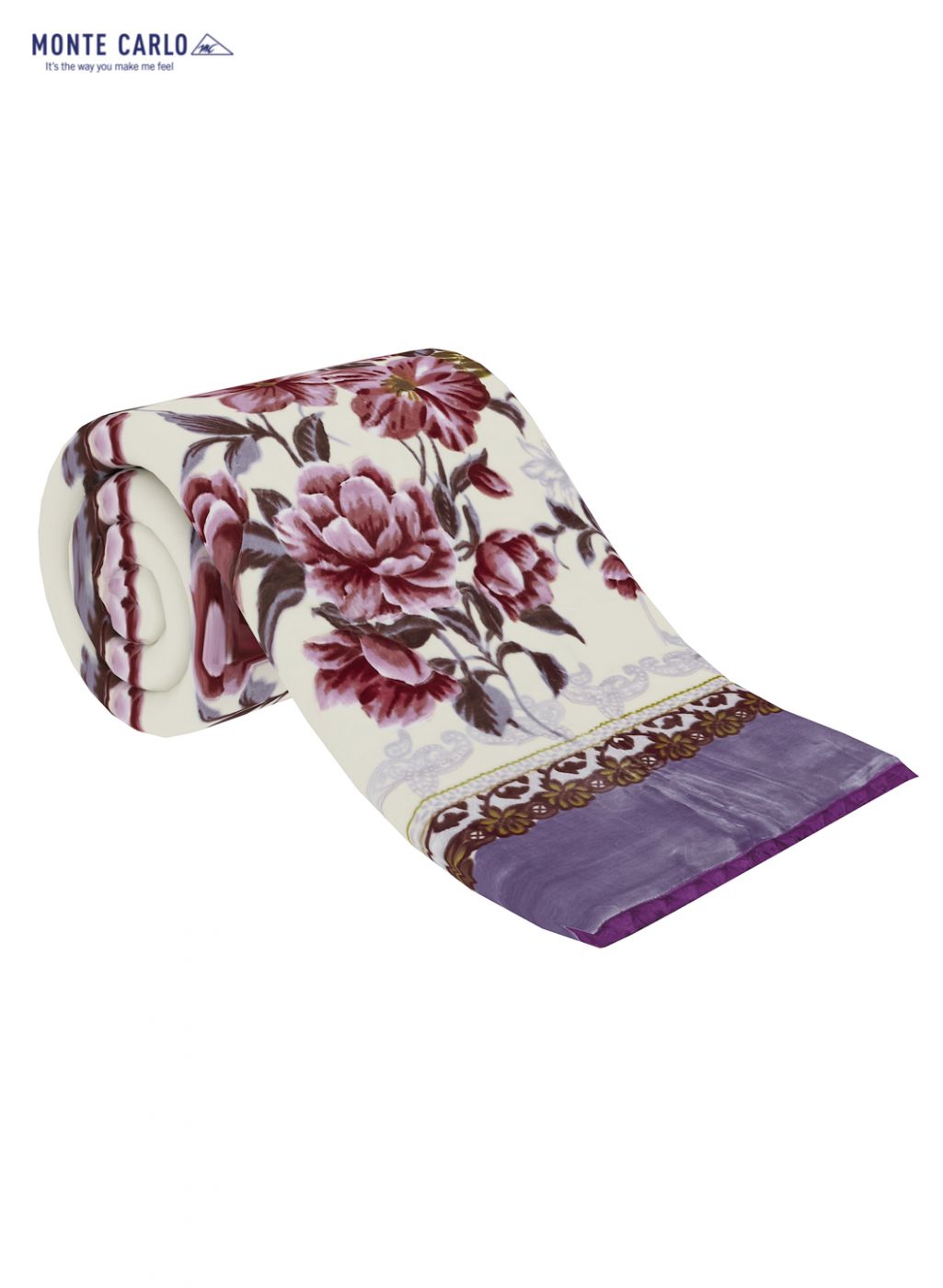 Printed Mink Double Blanket for Heavy Winter -2 Ply