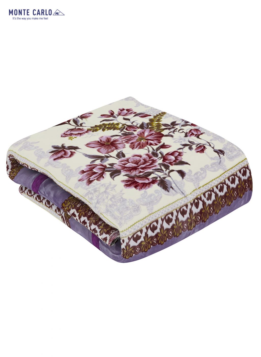 Printed Mink Double Blanket for Heavy Winter -2 Ply