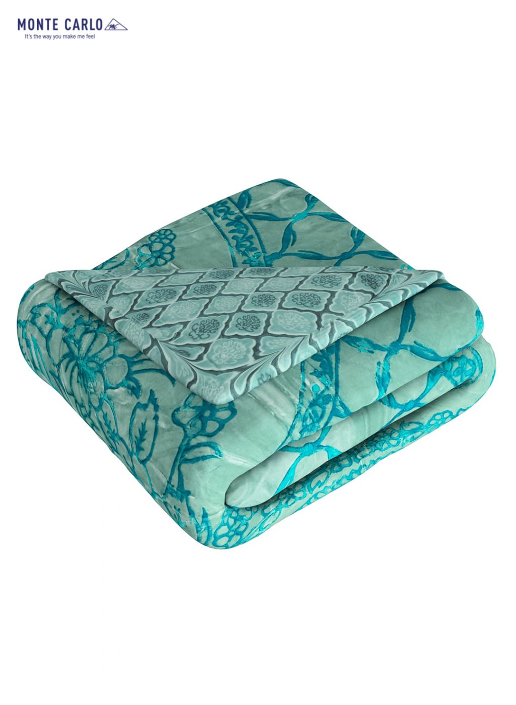 Printed Mink Double Blanket for Heavy Winter -2 Ply