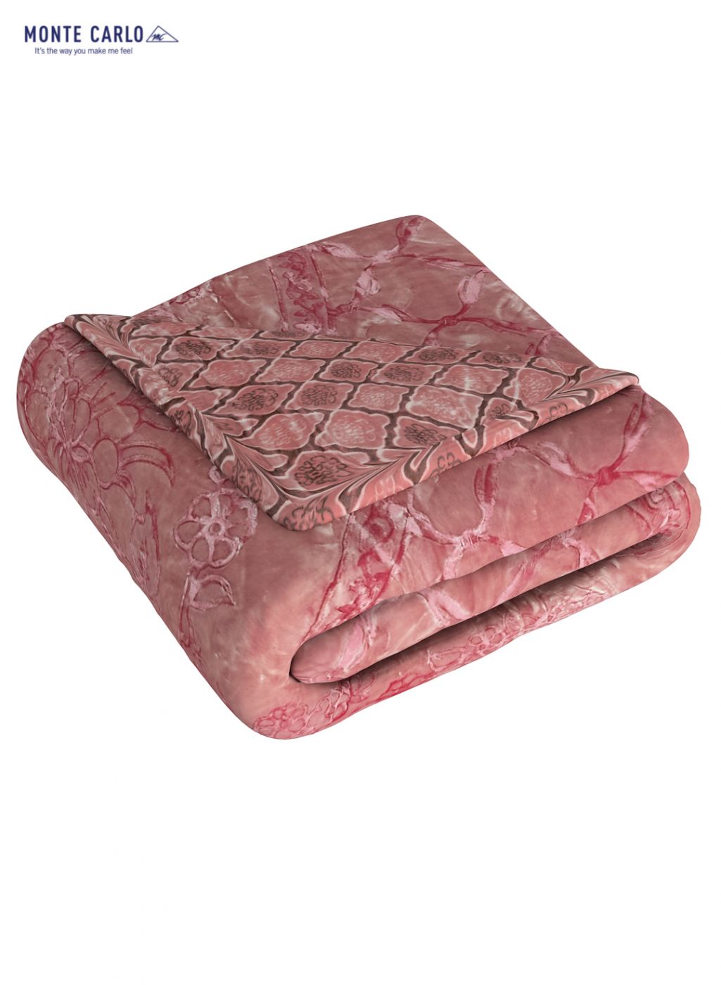 Printed Mink Double Blanket for Heavy Winter -2 Ply