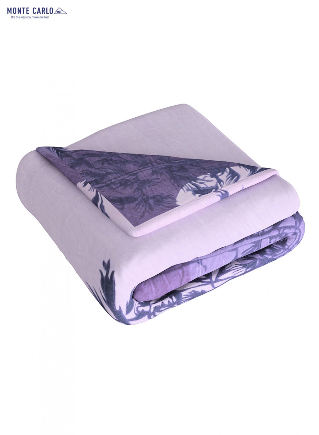 Printed Mink Double Blanket for Mild Winter -2 Ply