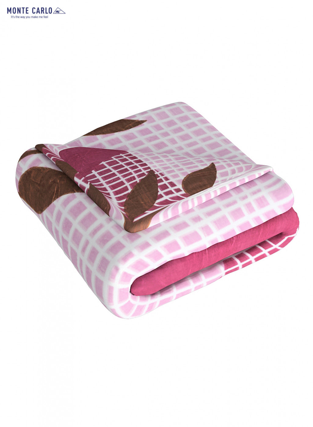 Printed Mink Double Blanket for Mild Winter -2 Ply