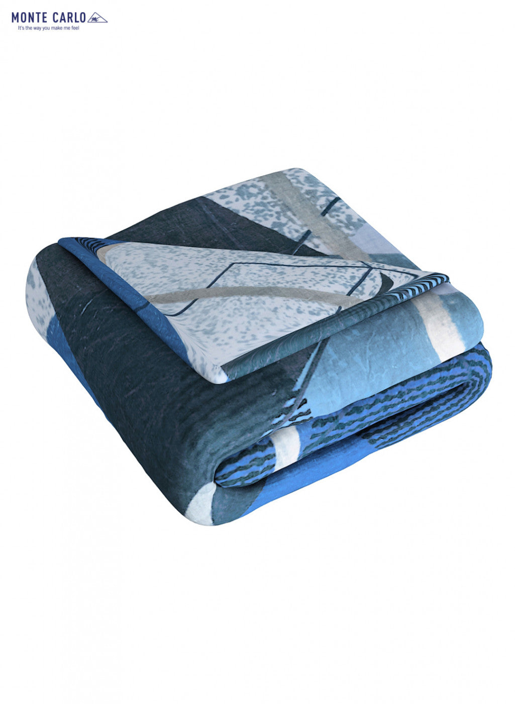 Printed Mink Double Blanket for Mild Winter -2 Ply