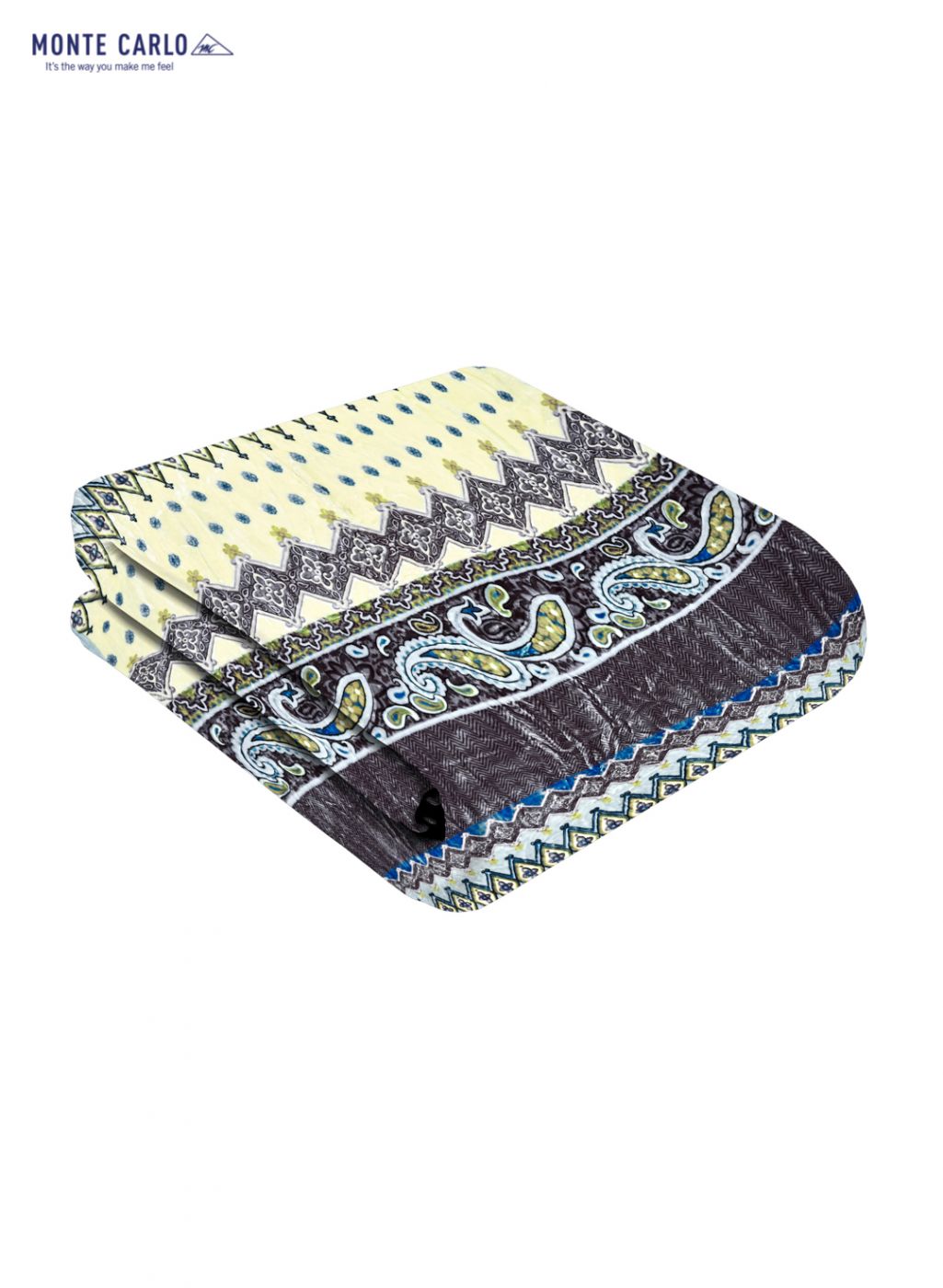 Printed Mink Double Blanket for Heavy Winter -1 Ply