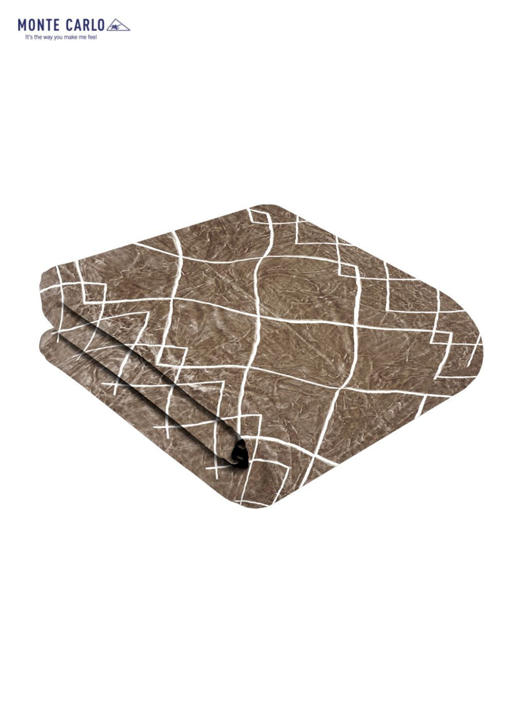 Printed Mink Double Blanket for Heavy Winter -1 Ply