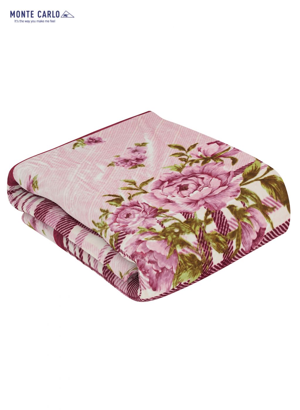 Printed Mink Single Blanket for Heavy Winter -1 Ply