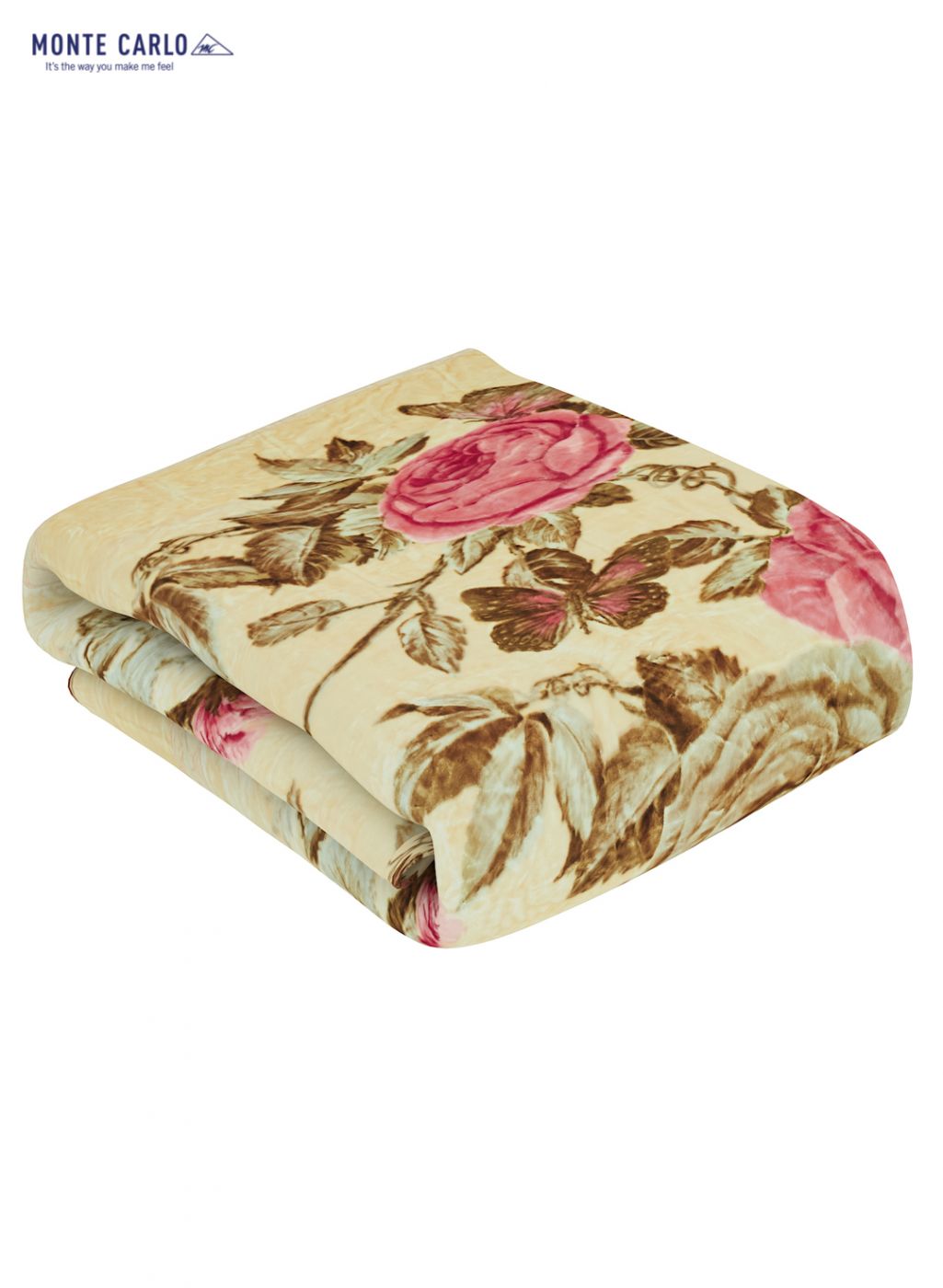 Printed Mink Single Blanket for Heavy Winter -1 Ply