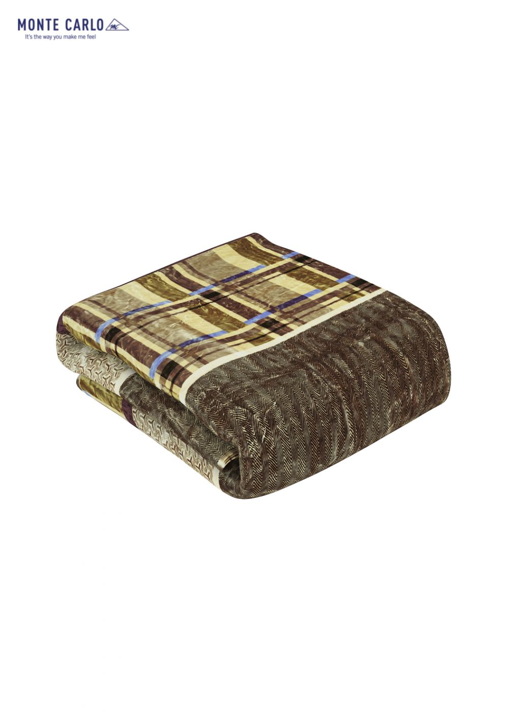 Printed Mink Double Blanket for Heavy Winter -2 Ply