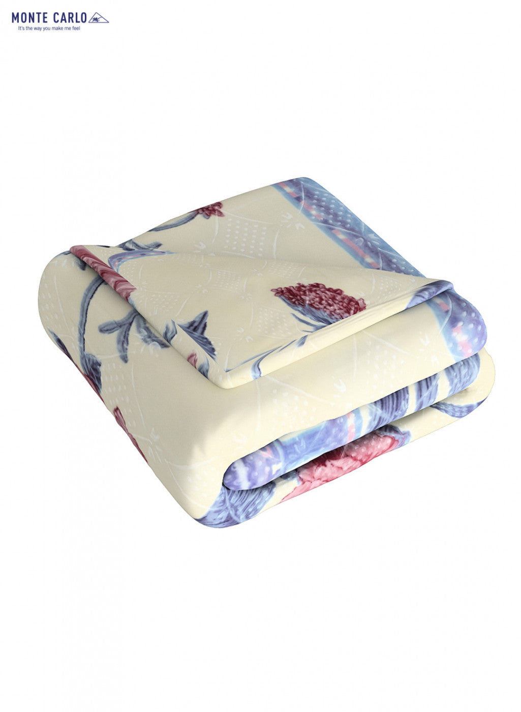 Printed Mink Single Blanket for Heavy Winter -2 Ply