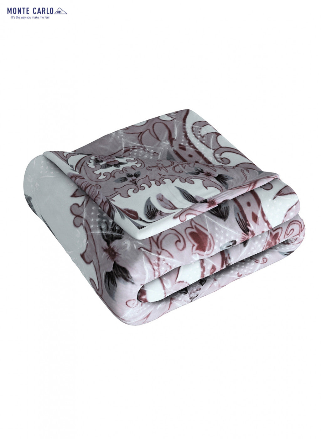 Printed Mink Single Blanket for Heavy Winter -2 Ply