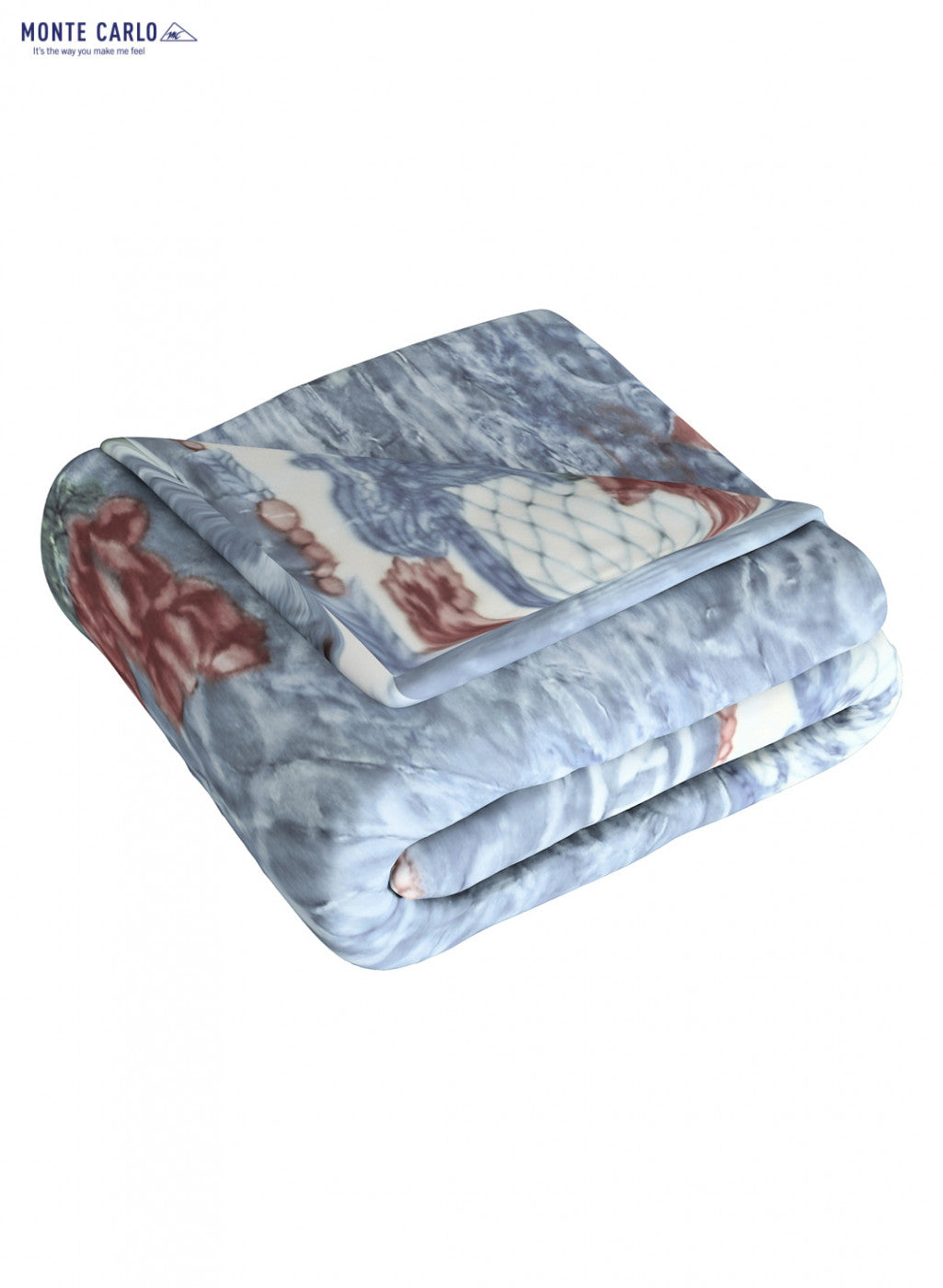 Printed Mink Double Blanket for Heavy Winter -2 Ply