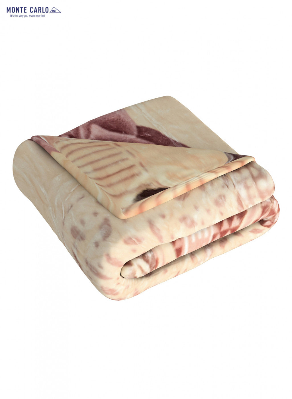 Printed Mink Double Blanket for Heavy Winter -2 Ply