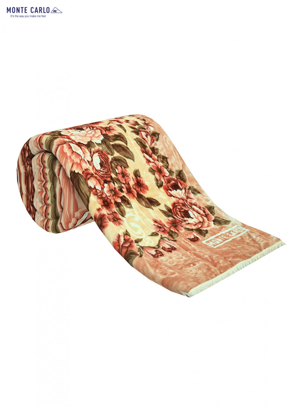 Printed Mink Double Blanket for Heavy Winter -2 Ply