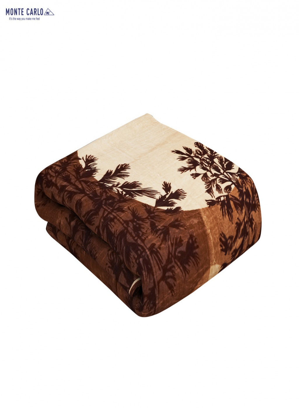 Printed Mink Double Blanket for Mild Winter -1 Ply