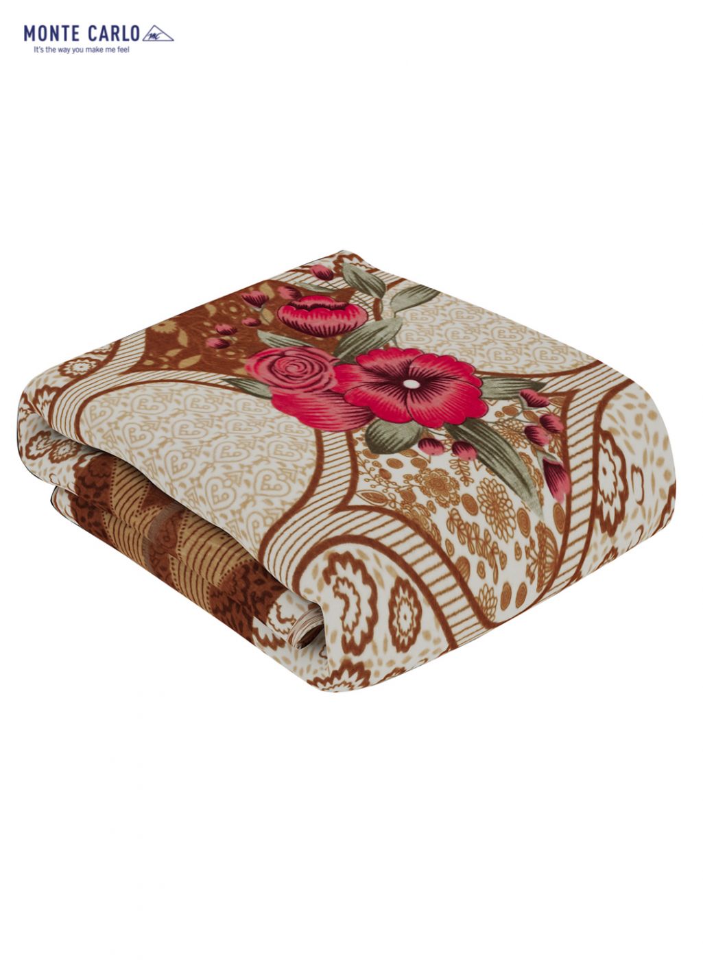 Printed Mink Double Blanket for Mild Winter -1 Ply