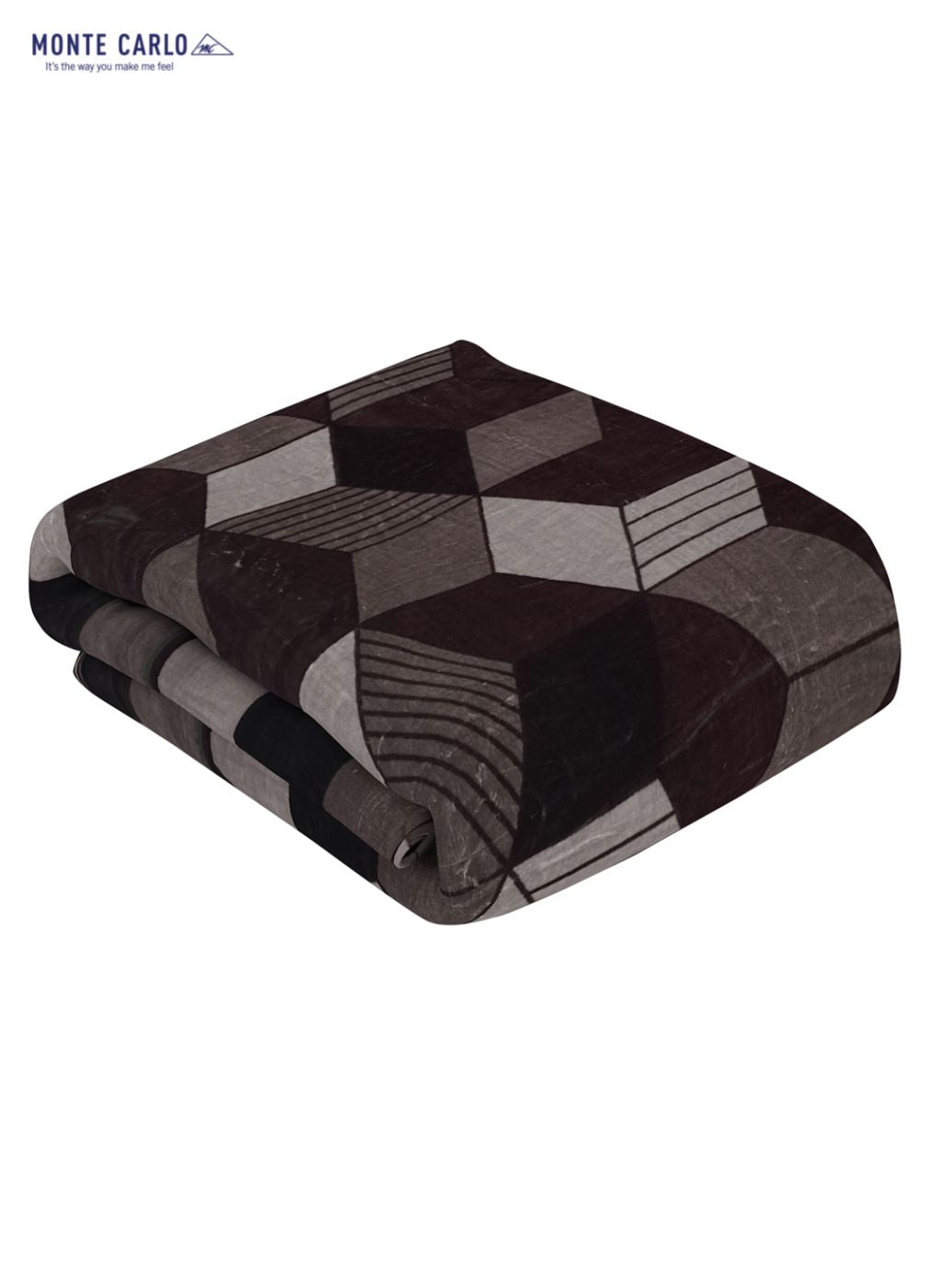 Printed Mink Double Blanket for Mild Winter -1 Ply