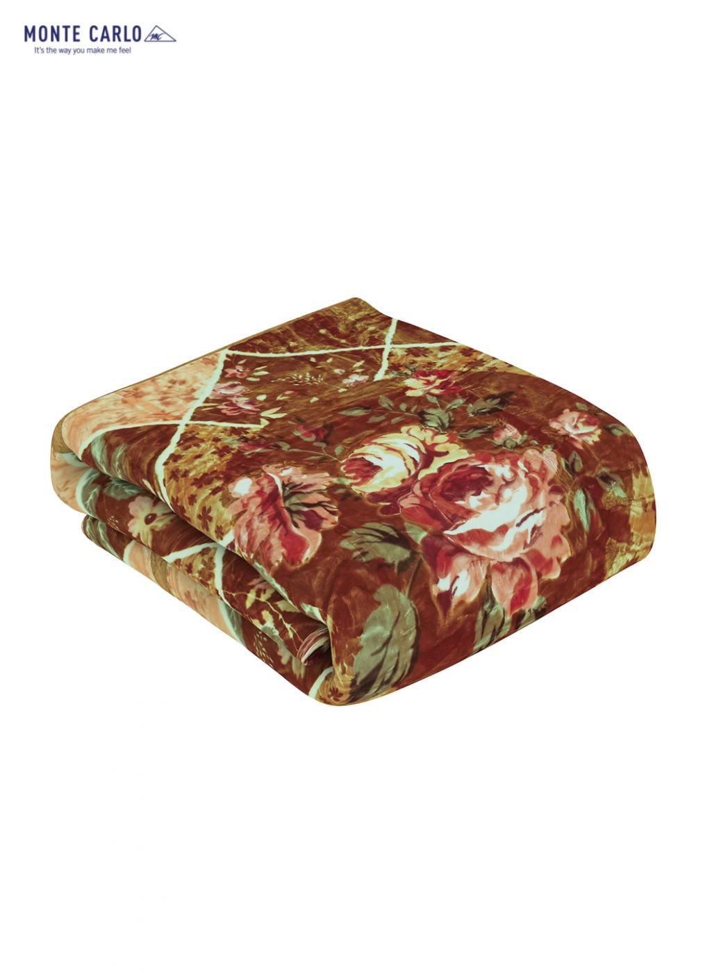 Printed Mink Double Blanket for Heavy Winter -2 Ply