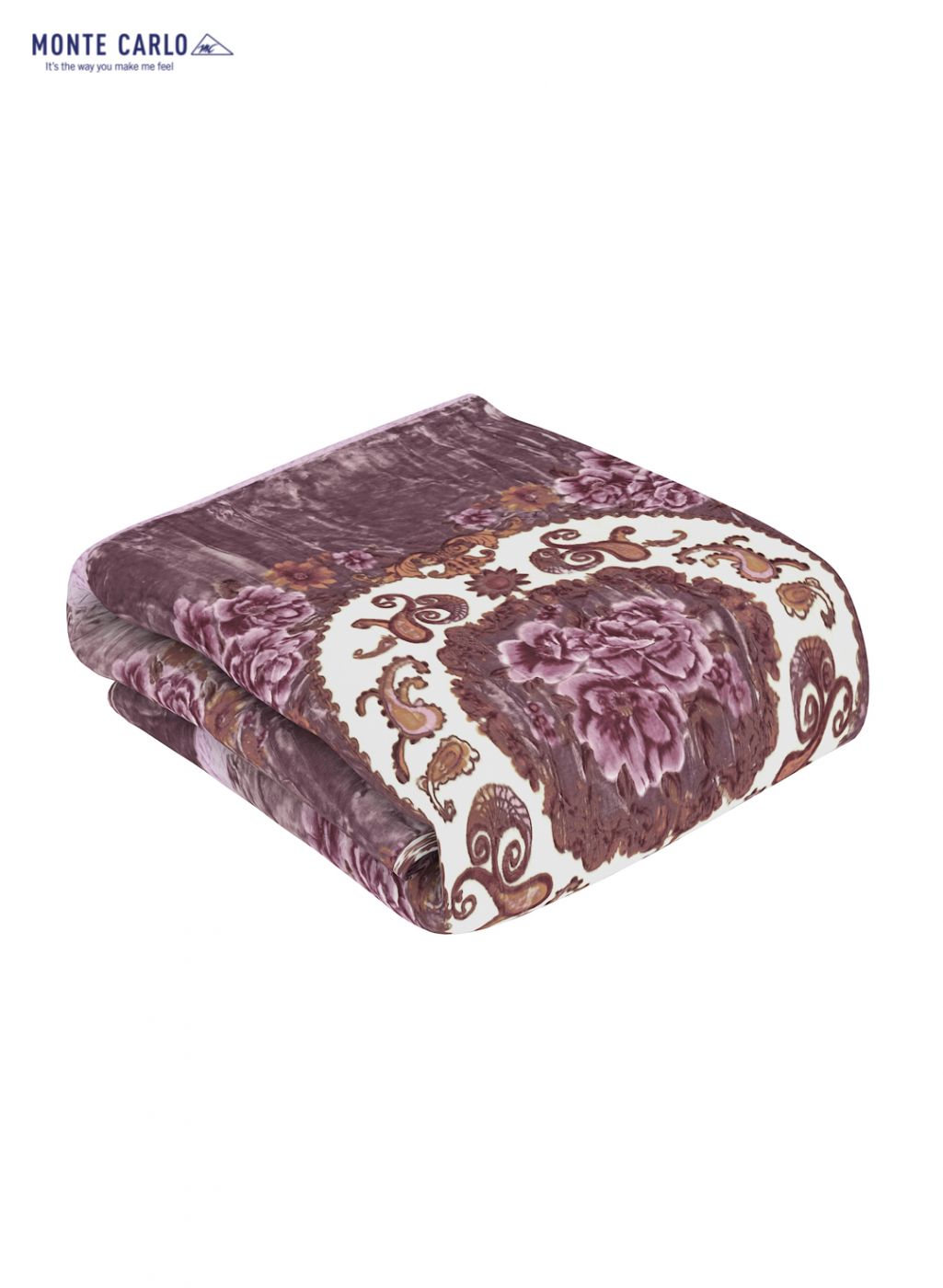 Printed Mink Double Blanket for Heavy Winter -2 Ply