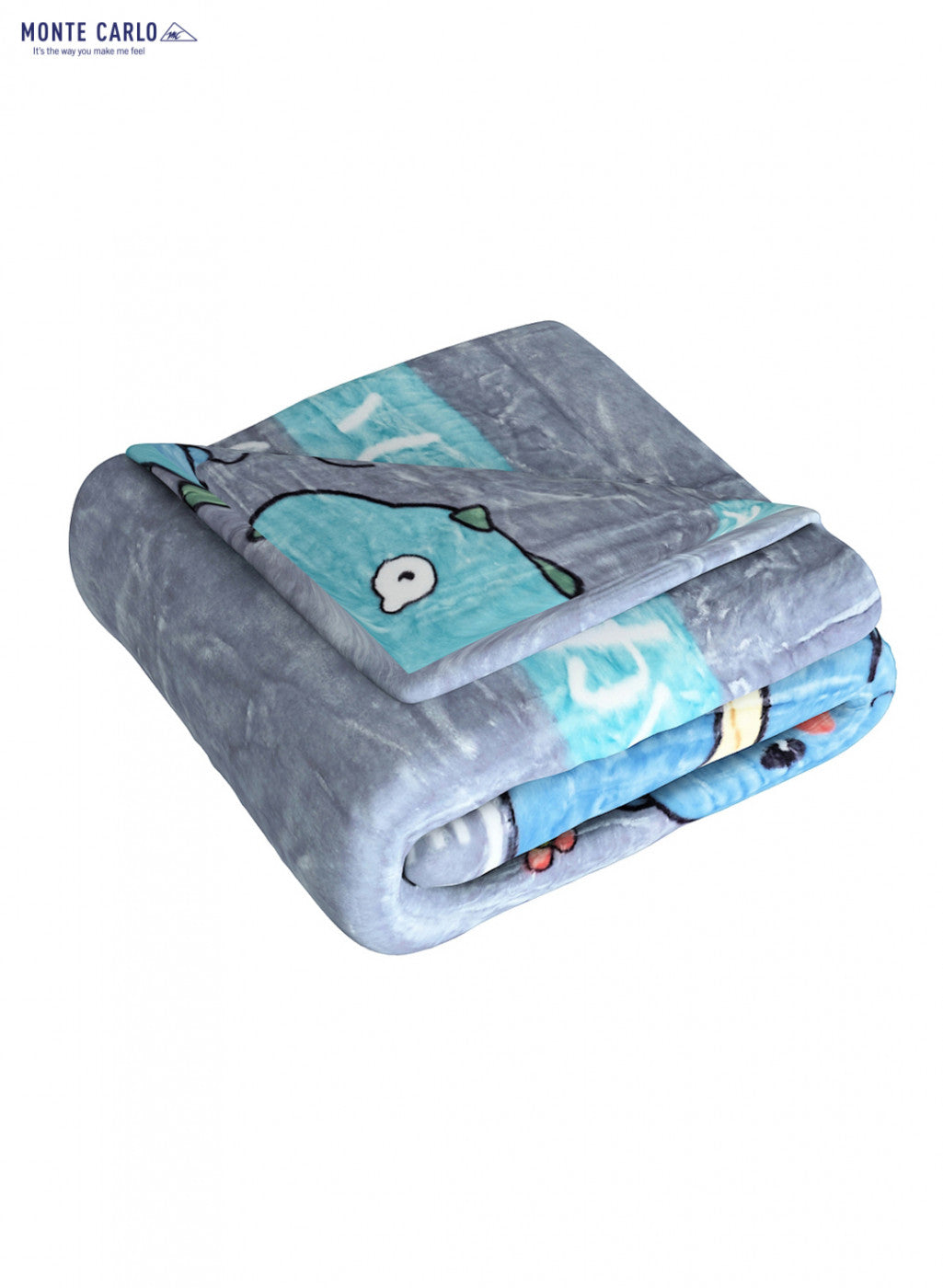 Printed Mink Single Blanket for Heavy Winter -2 Ply