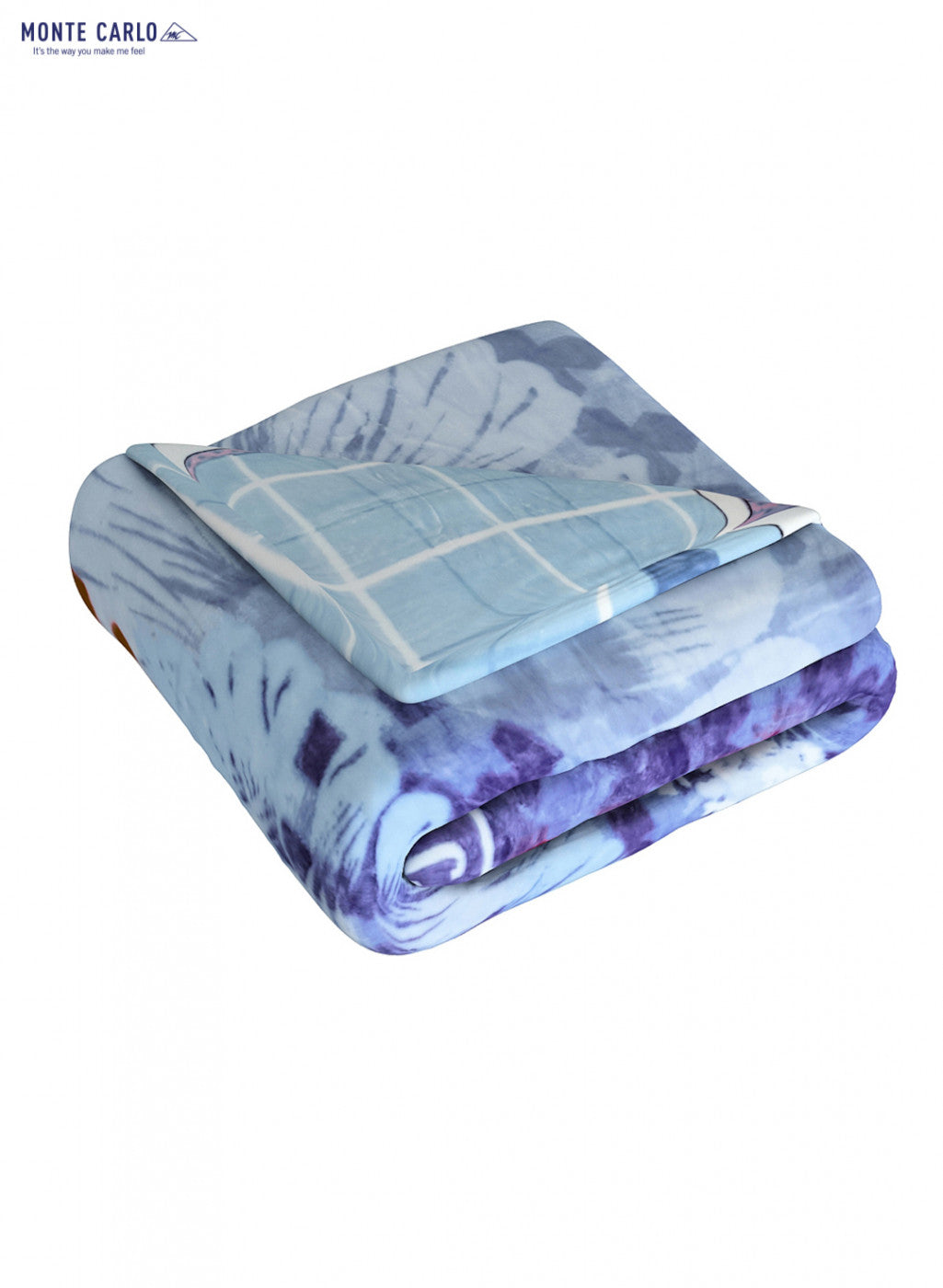 Printed Mink Single Blanket for Heavy Winter -2 Ply