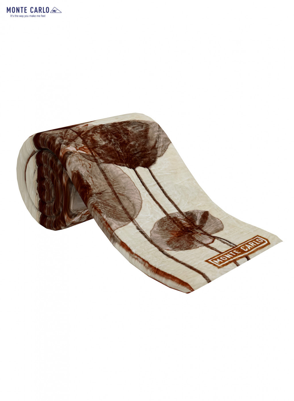 Printed Mink Single Blanket for Heavy Winter -2 Ply