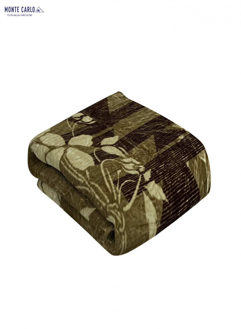 Printed Mink Single Blanket for Mild Winter -1 Ply