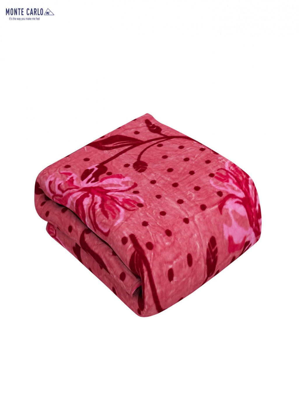 Printed Mink Single Blanket for Mild Winter -1 Ply