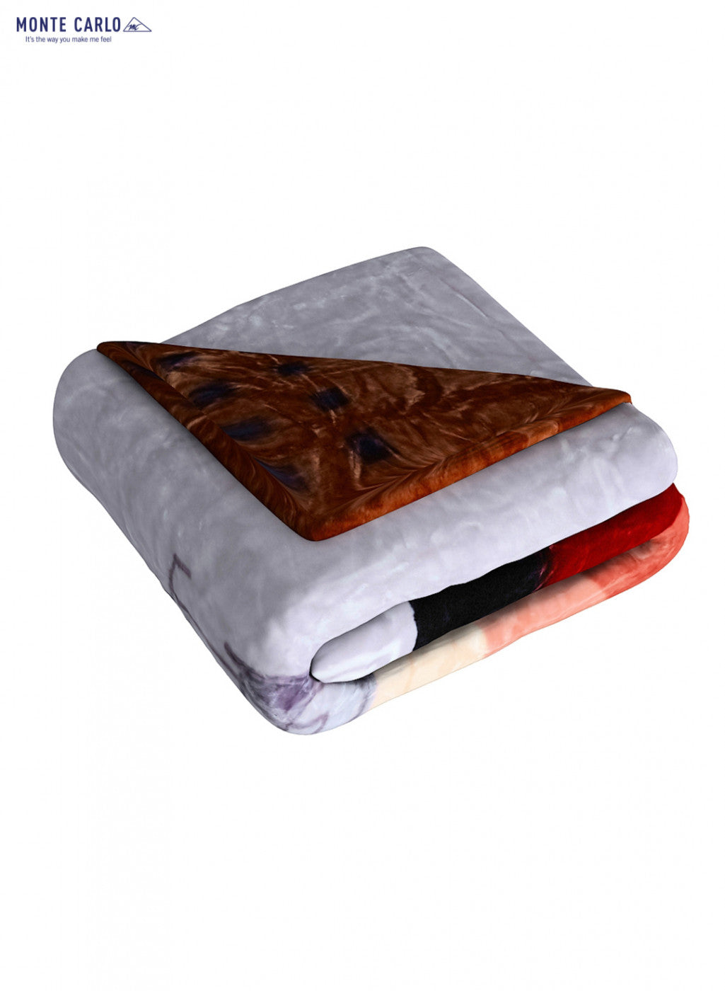 Printed Mink Single Blanket for Heavy Winter -2 Ply