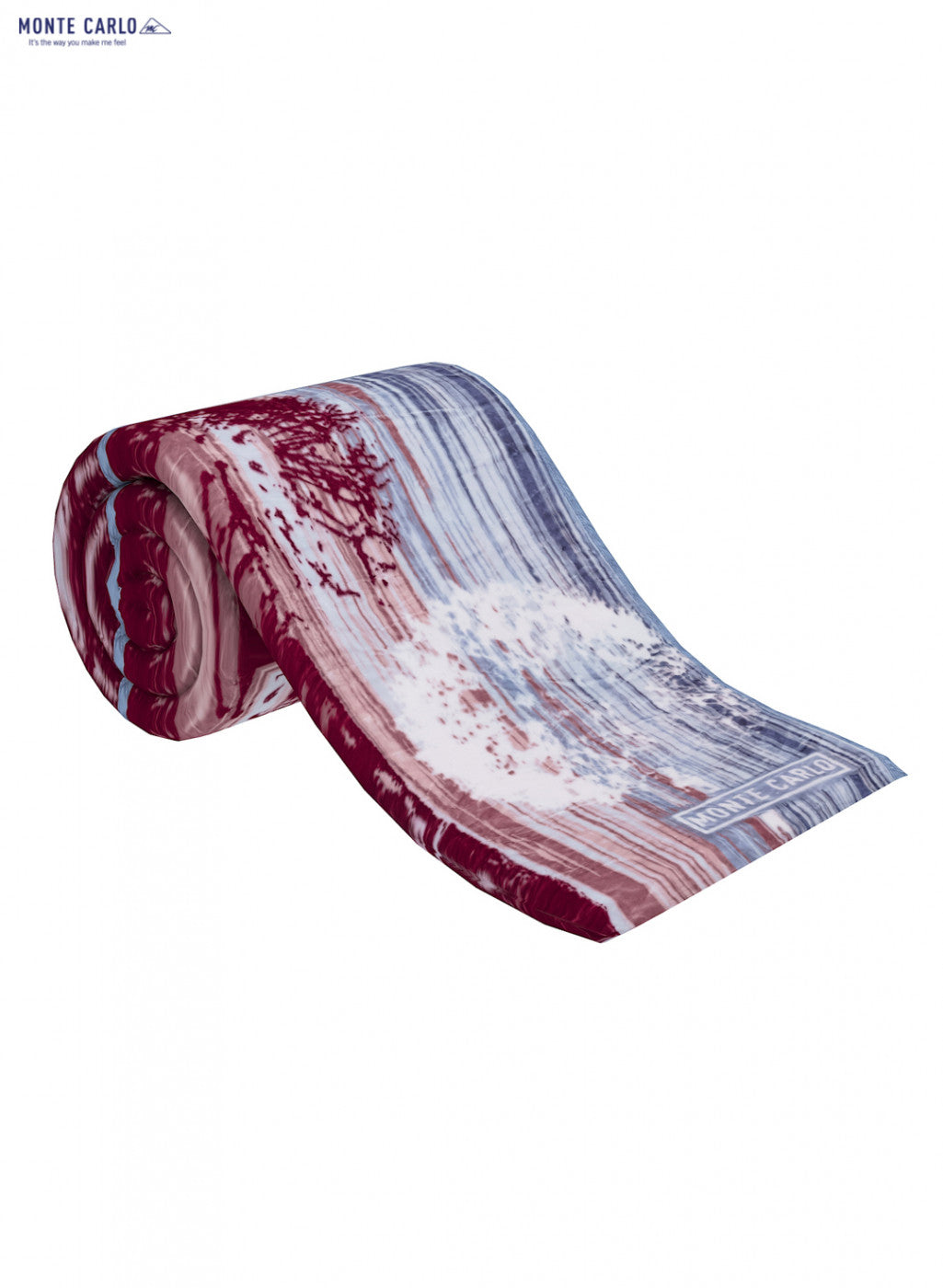 Printed Mink Single Blanket for Heavy Winter -2 Ply