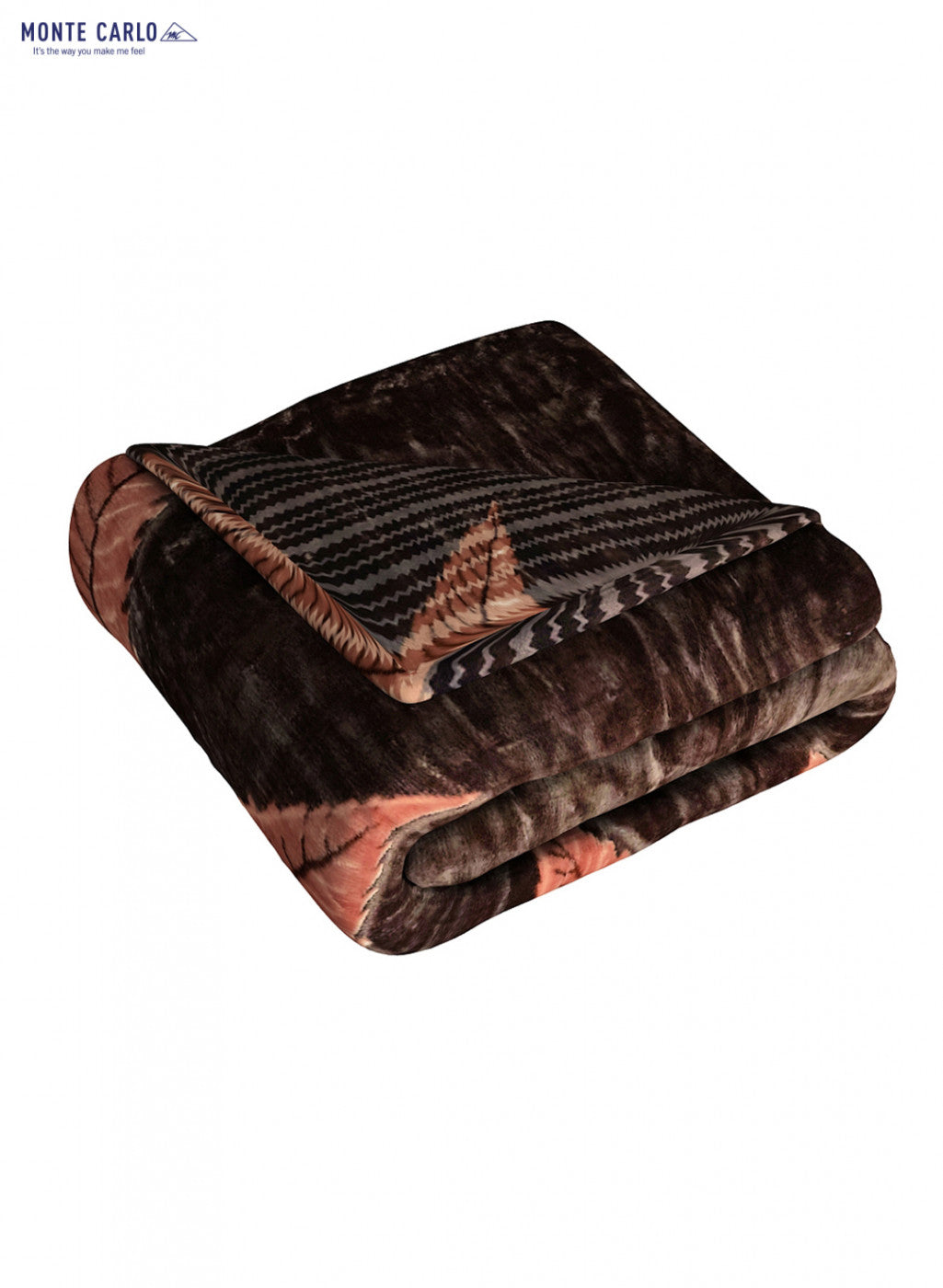 Printed Mink Single Blanket for Heavy Winter -2 Ply