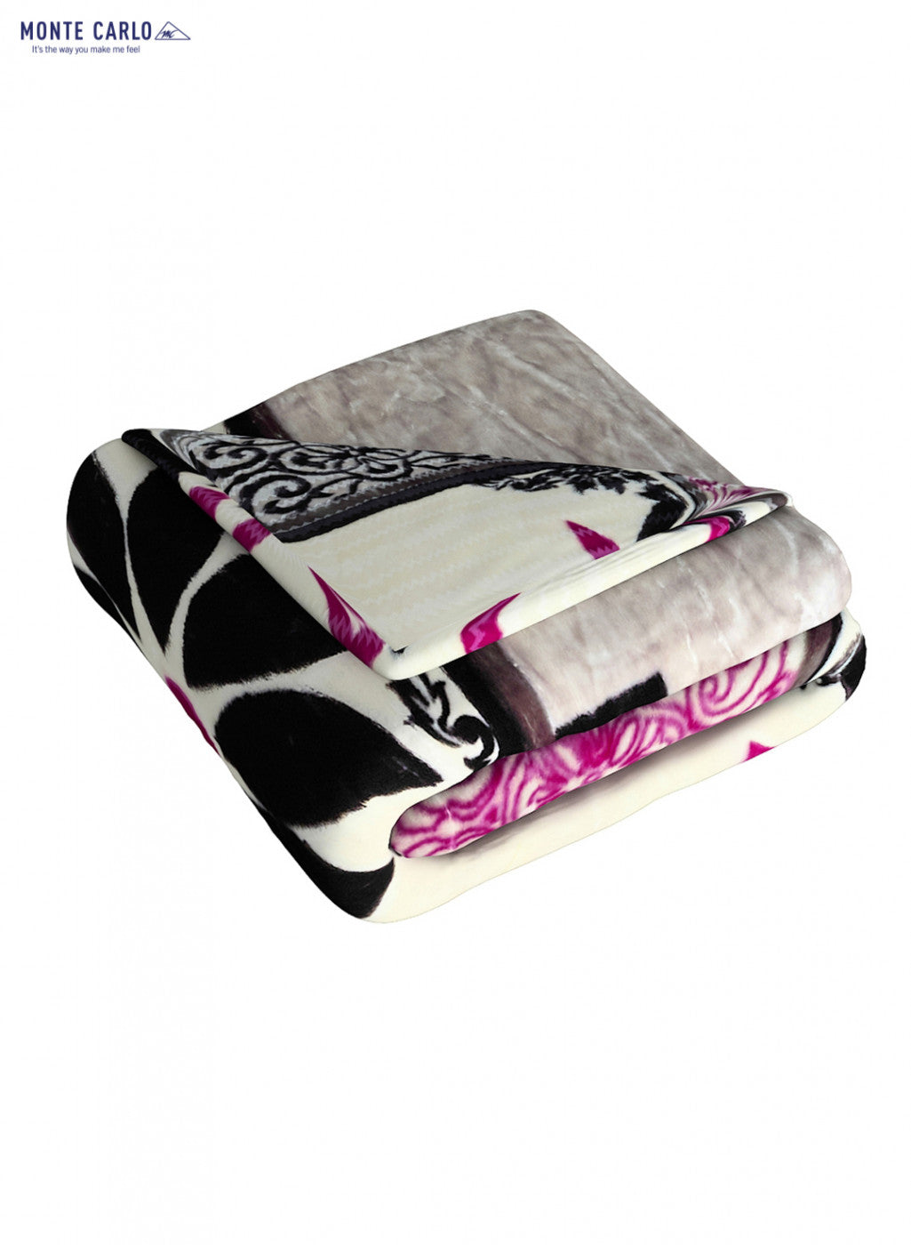 Printed Mink Single Blanket for Heavy Winter -2 Ply