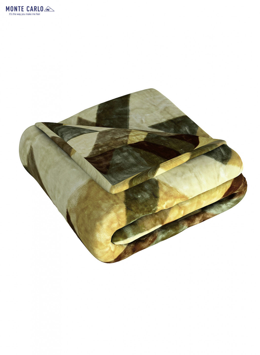 Printed Mink Single Blanket for Mild Winter - 2 Ply