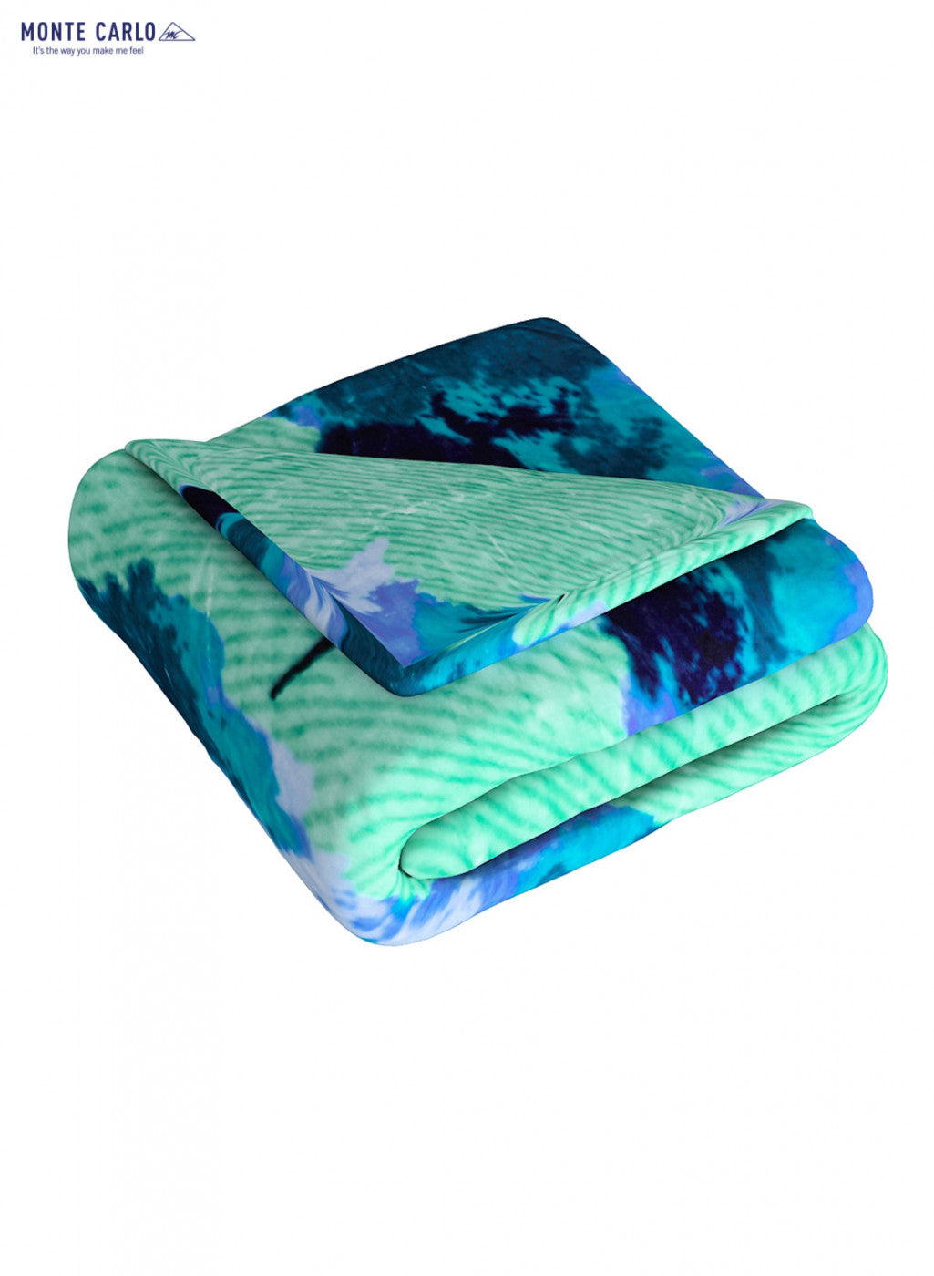 Printed Mink Single Blanket for Mild Winter - 2 Ply