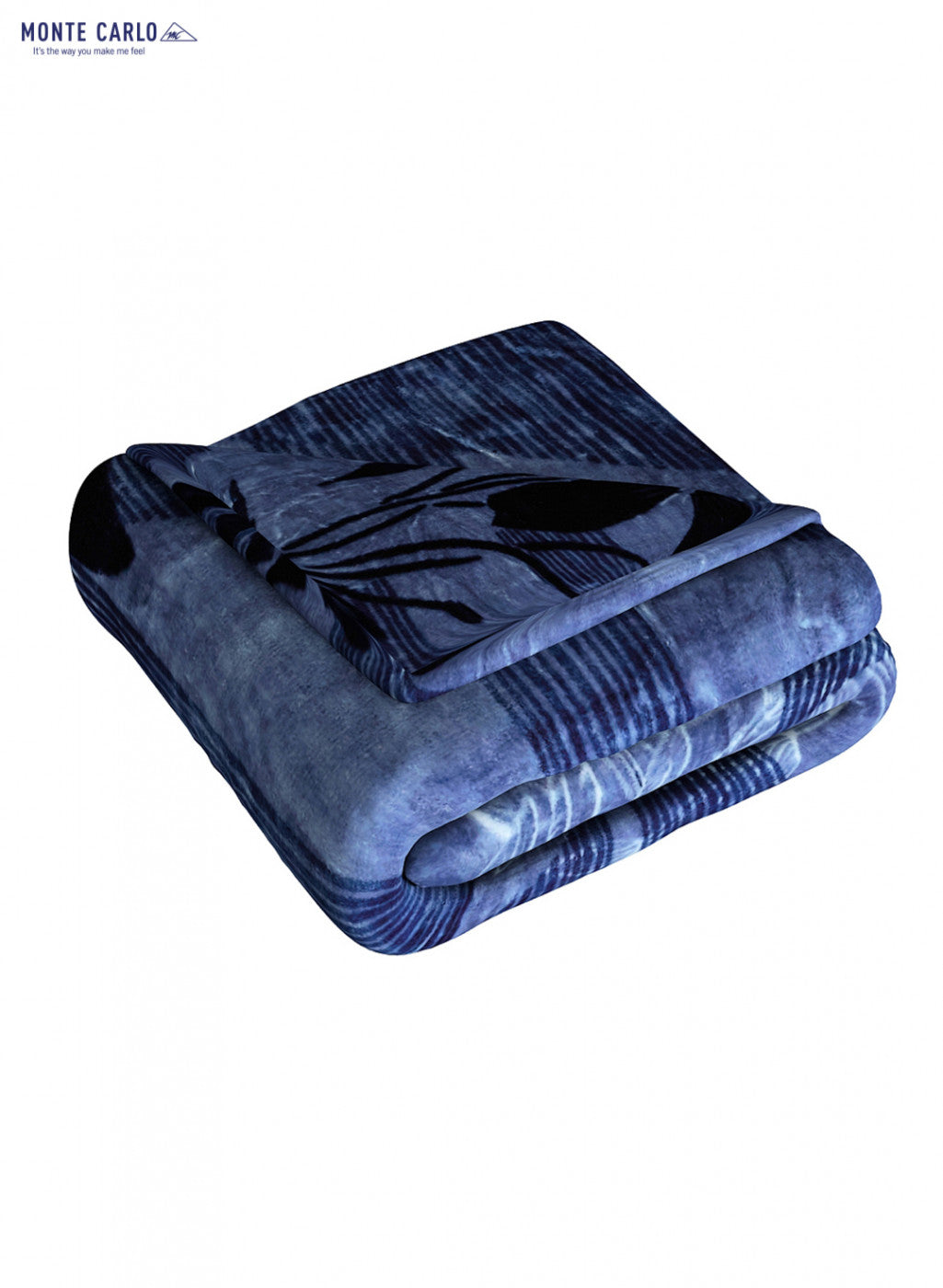 Printed Mink Single Blanket for Mild Winter - 2 Ply