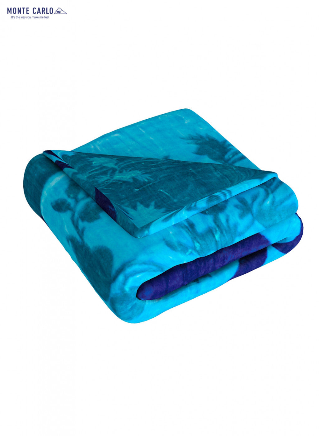 Printed Mink Single Blanket for Mild Winter - 2 Ply