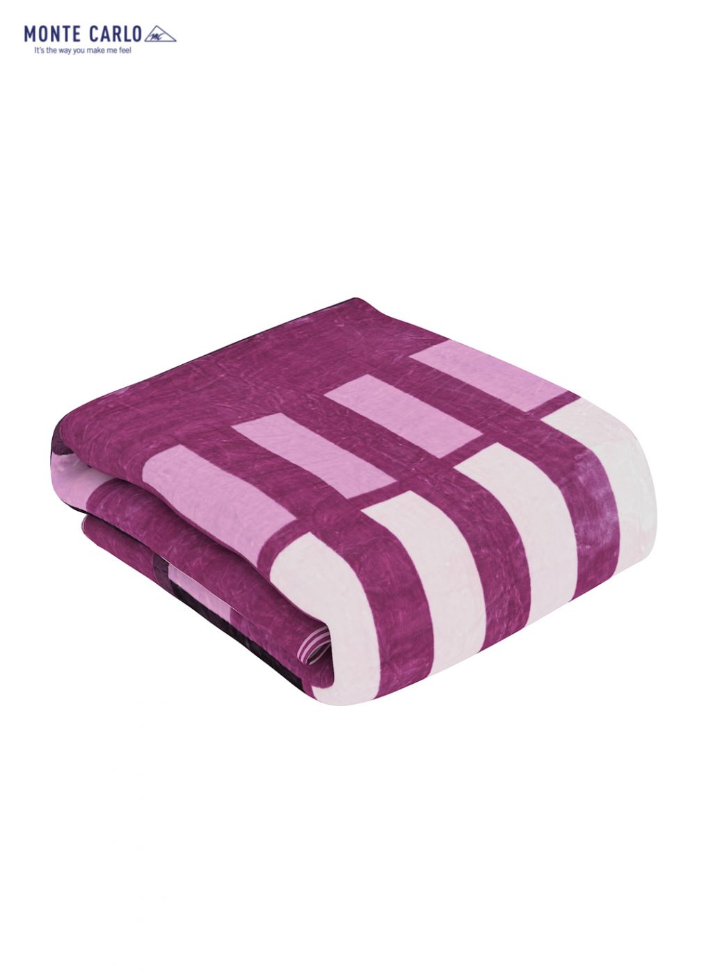 Printed Mink Double Blanket for Mild Winter - 1 Ply