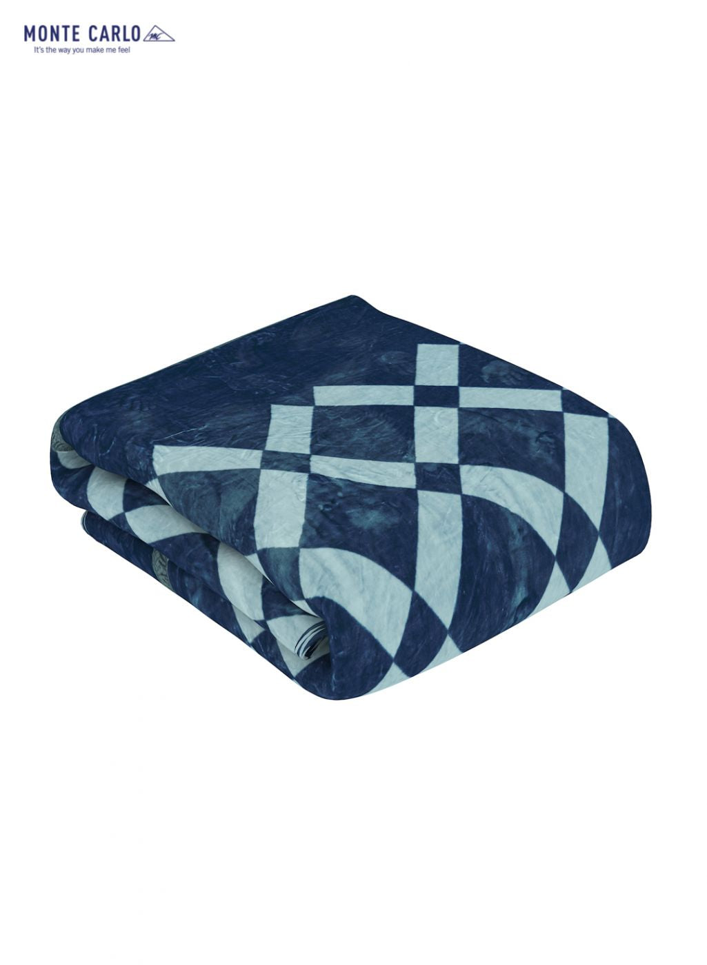 Printed Mink Double Blanket for Mild Winter - 1 Ply