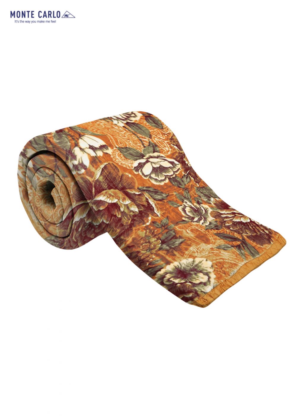 Printed Mink Double Blanket for Heavy Winter -3 Ply