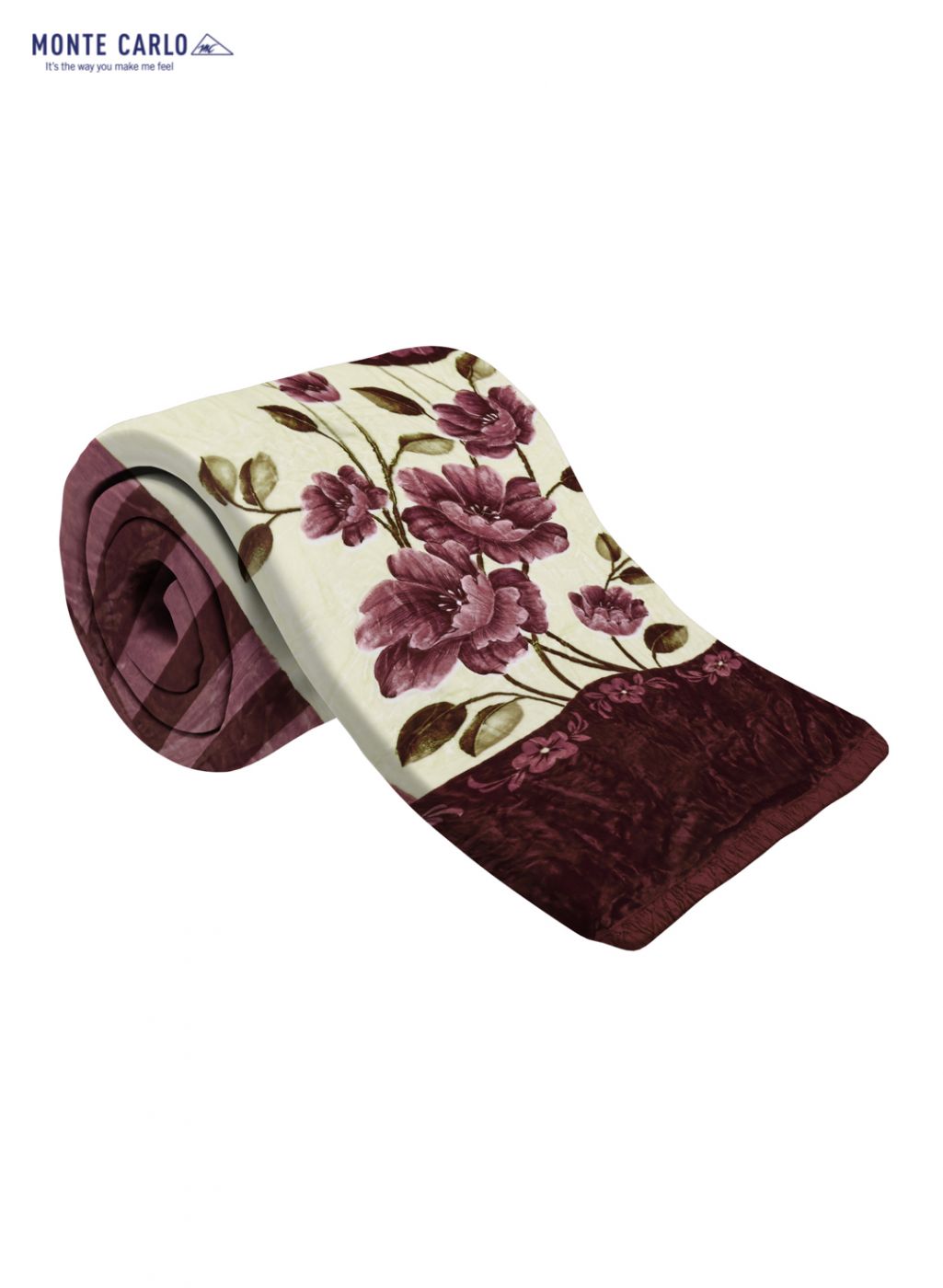 Printed Mink Double Blanket for Heavy Winter -3 Ply