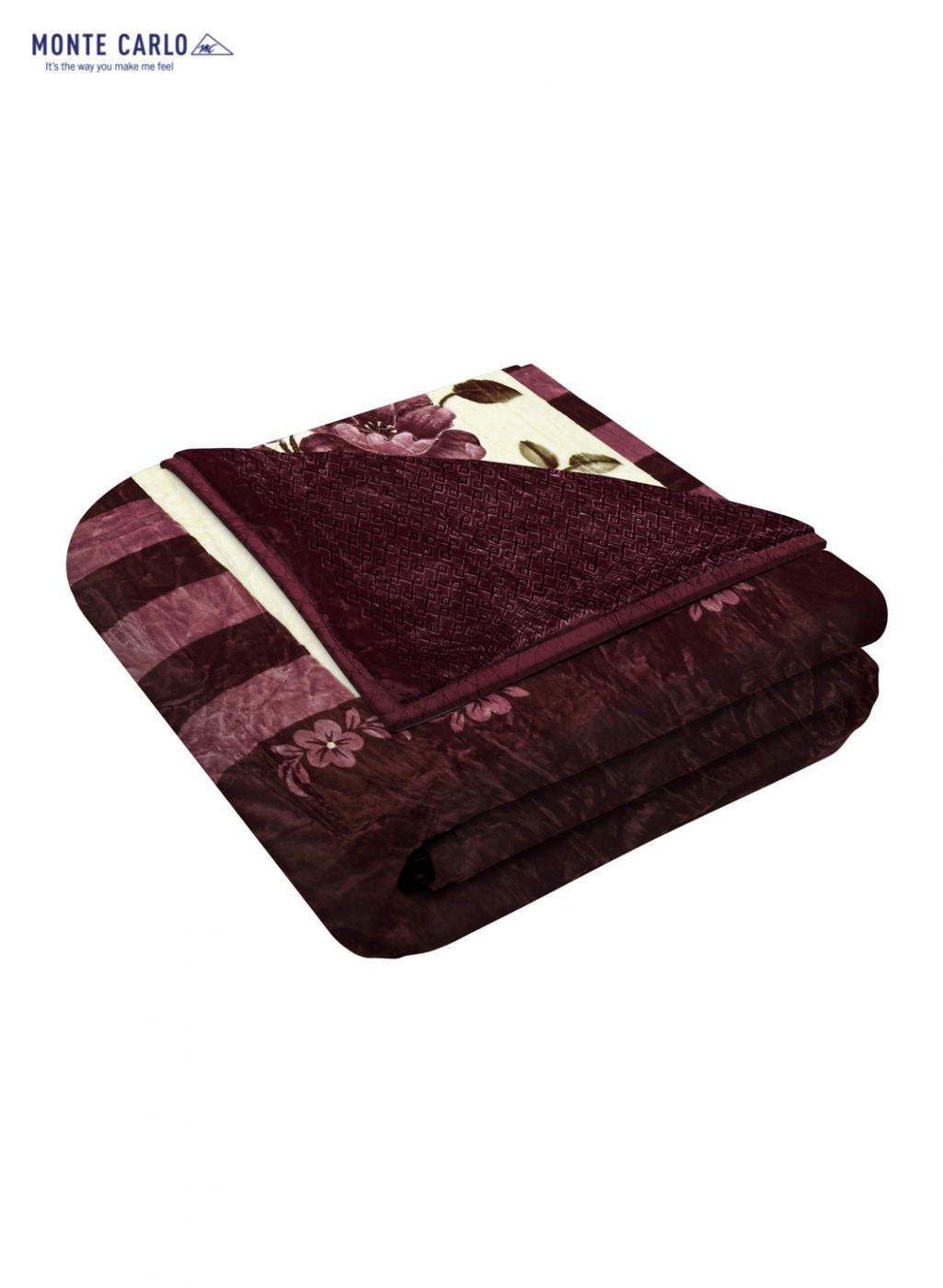 Printed Mink Double Blanket for Heavy Winter -3 Ply