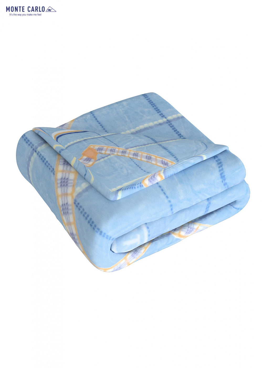 Printed Mink Single Blanket for Heavy Winter - 2 Ply