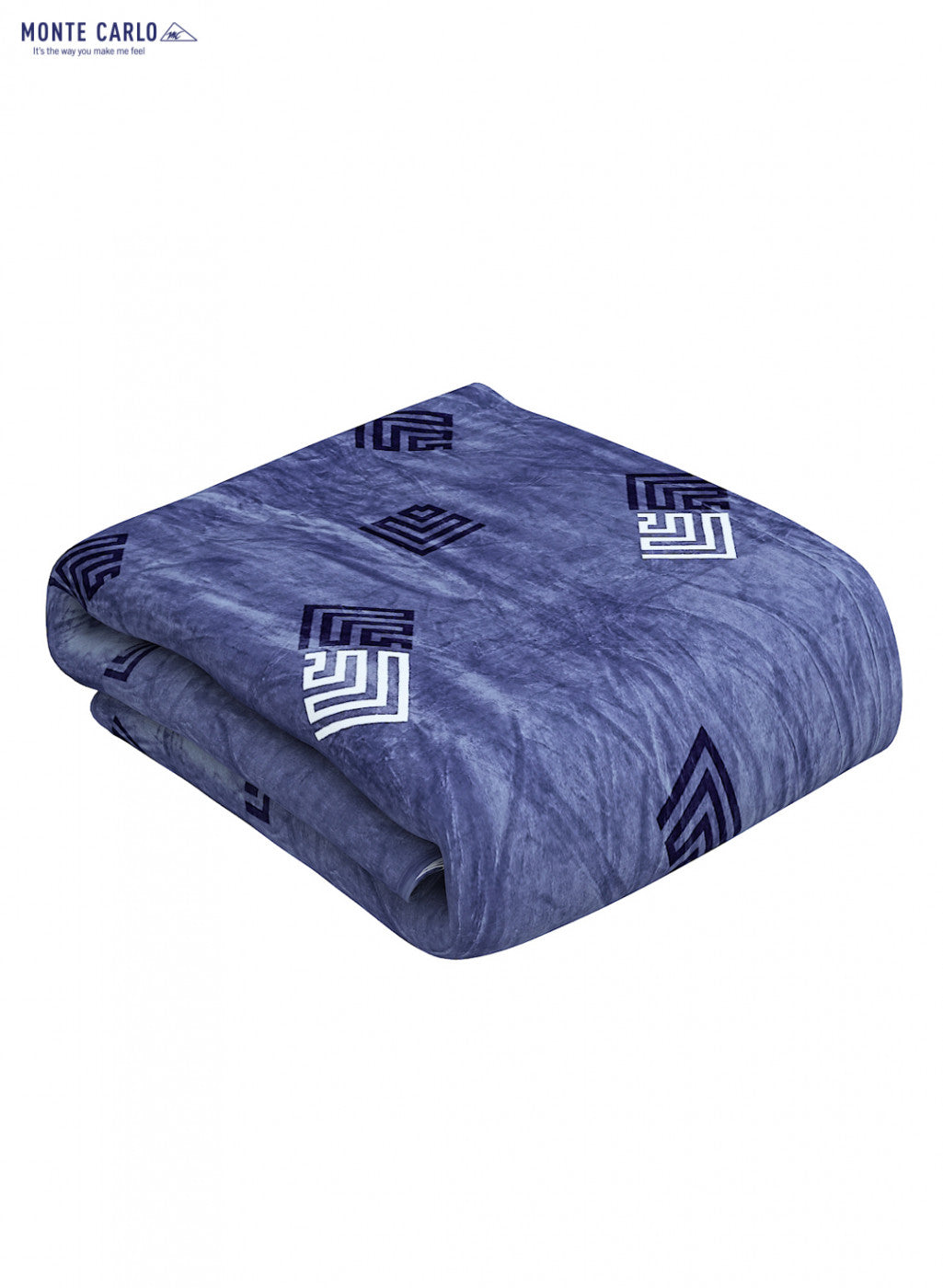 Printed Mink Single Blanket for AC Room -1 Ply