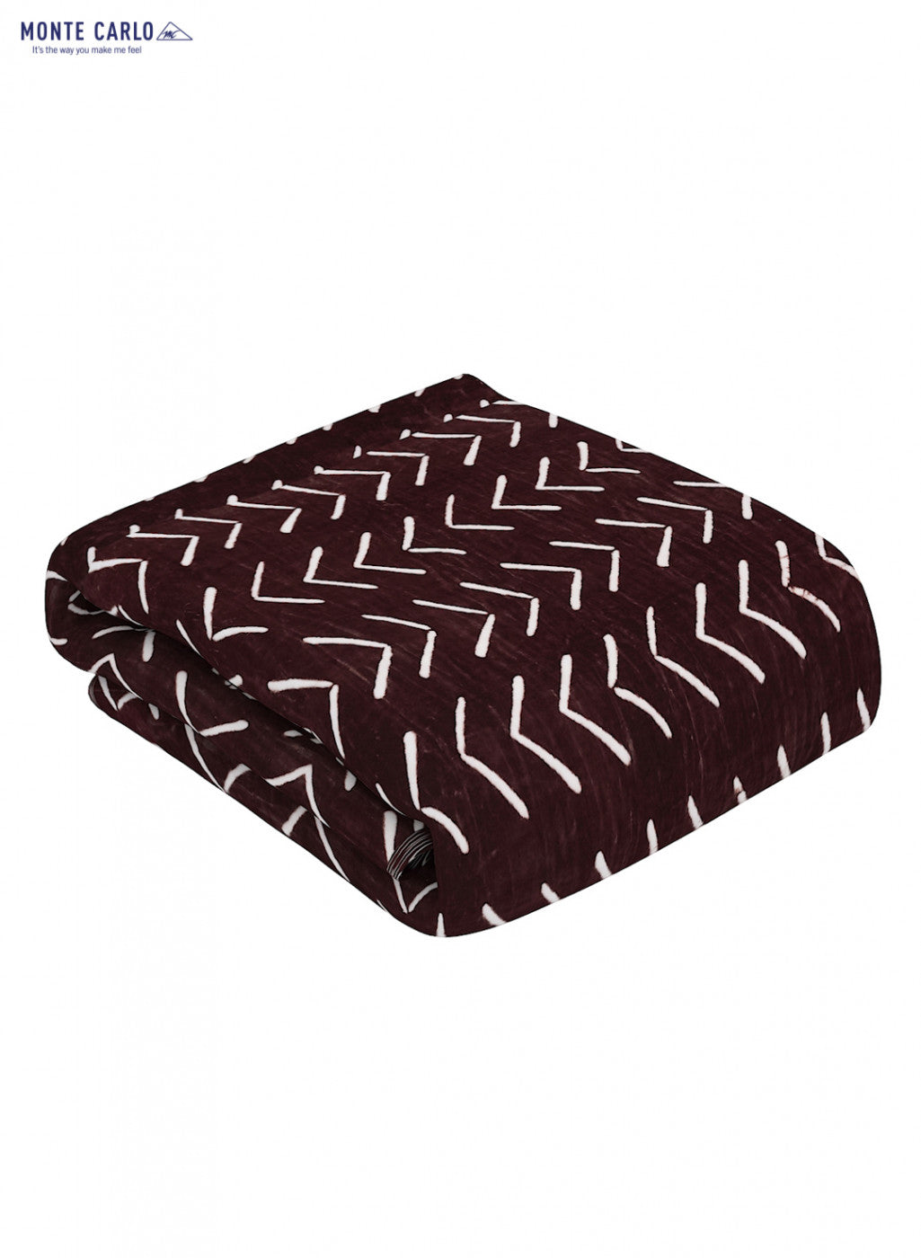 Printed Mink Single Blanket for Mild Winter -1 Ply